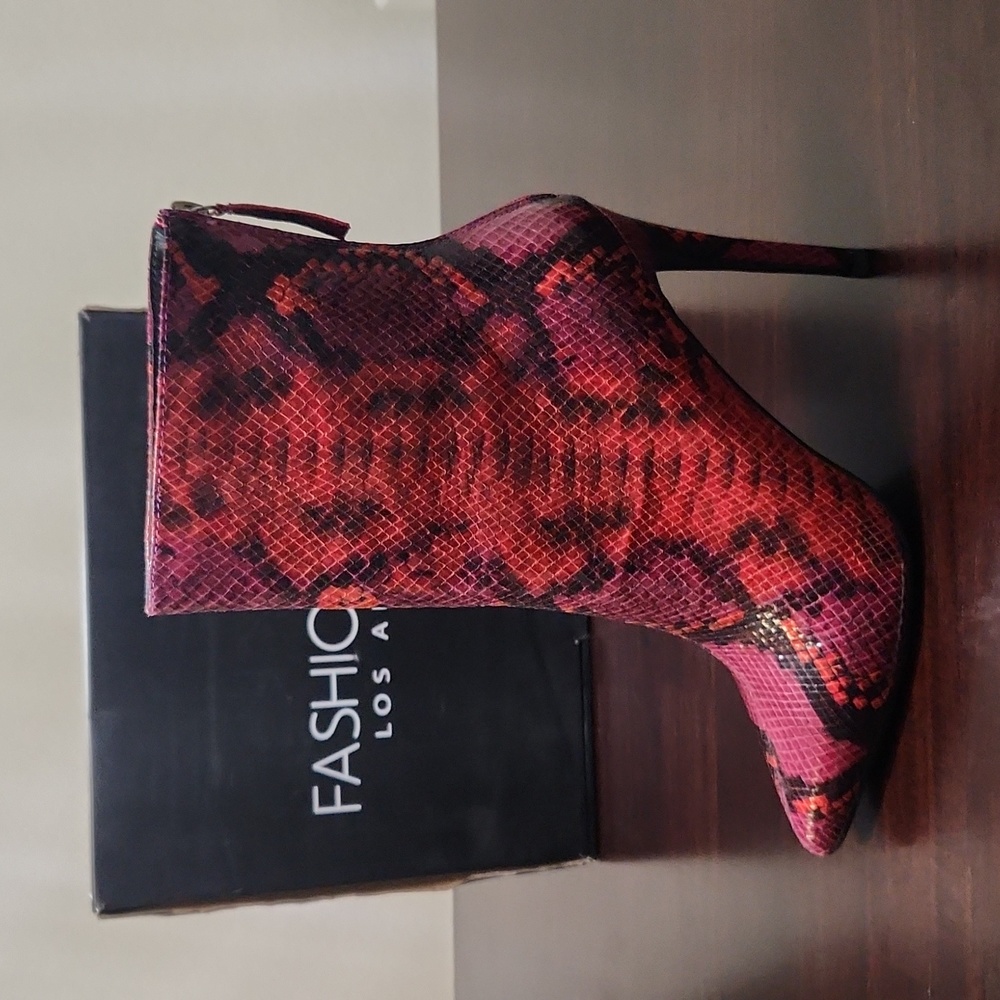 Red boots